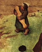Pieter Bruegel the Elder Children's Games oil painting reproduction